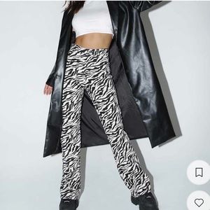 Motel Rocks Zoven Zebra Trousers